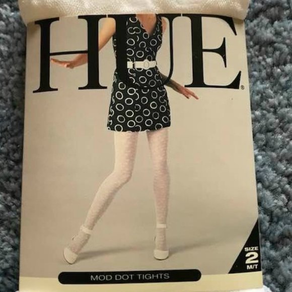 HUE Accessories - Vintage Hue Mod Dot Fashion Tights
